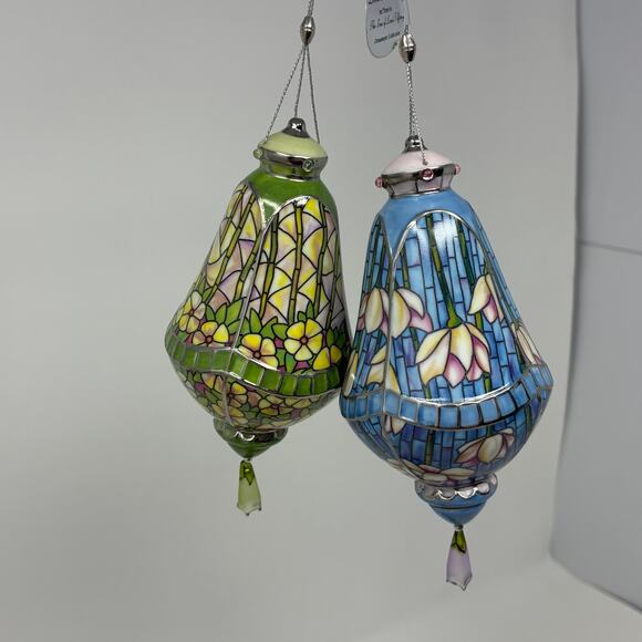 Bradford Editions Lot of 24 #1 - #8 The Era of Louis Tiffany Heirloom Ornaments - Picture 7 of 16